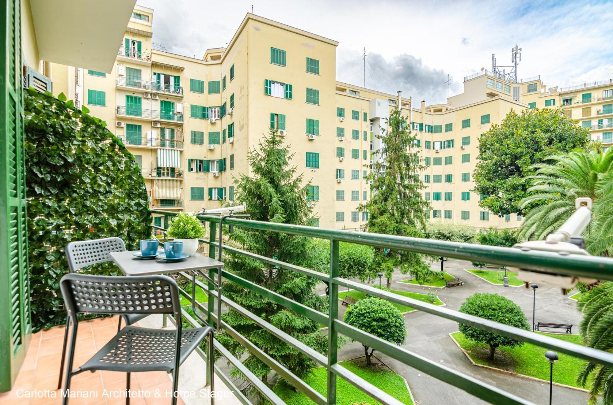 Appartamento Pineto Garden View Vicino Metro C *