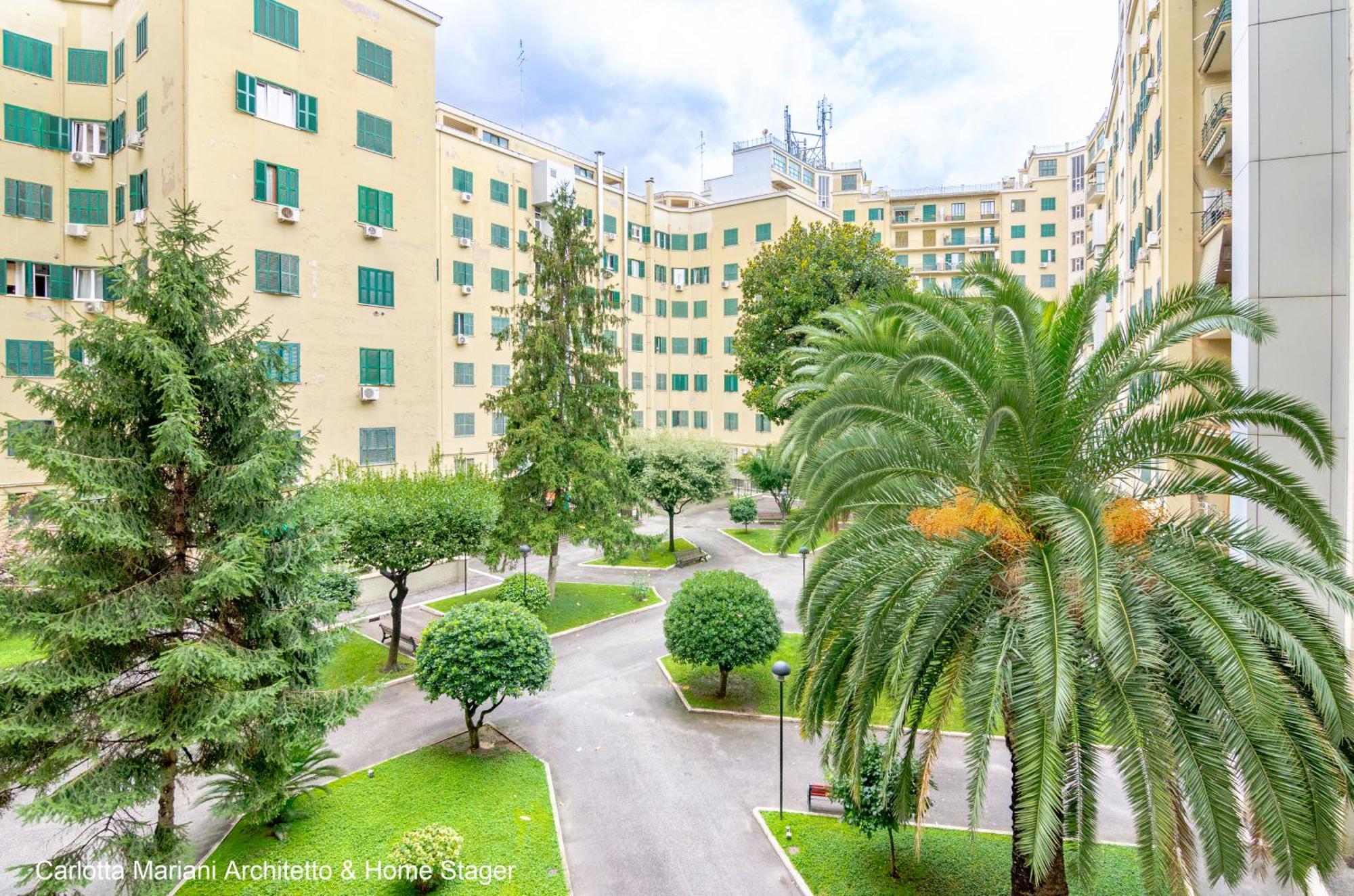 Pineto Garden View Vicino Metro C Appartamento